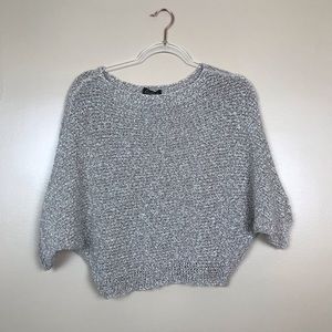 Cartise knit dolman sleeve top